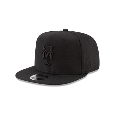 Sapca New Era New York Mets MLB Black On Black High Crown 9FIFTY Snapback - Negrii